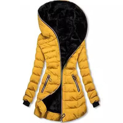 Quilted jacket for women with cozy lining and practical zipper Lune Londonl