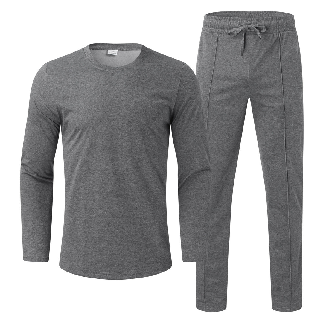Men Long Sleeve Functional T-Shirt and Comfortable Jogging Pants Lune London