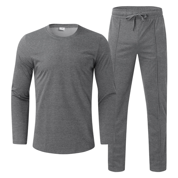 Men Long Sleeve Functional T-Shirt and Comfortable Jogging Pants Lune London