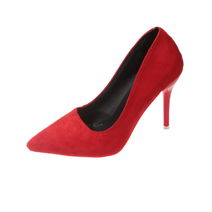 Elegant ladies lace pumps with transparent heel and soft upper material Lune London