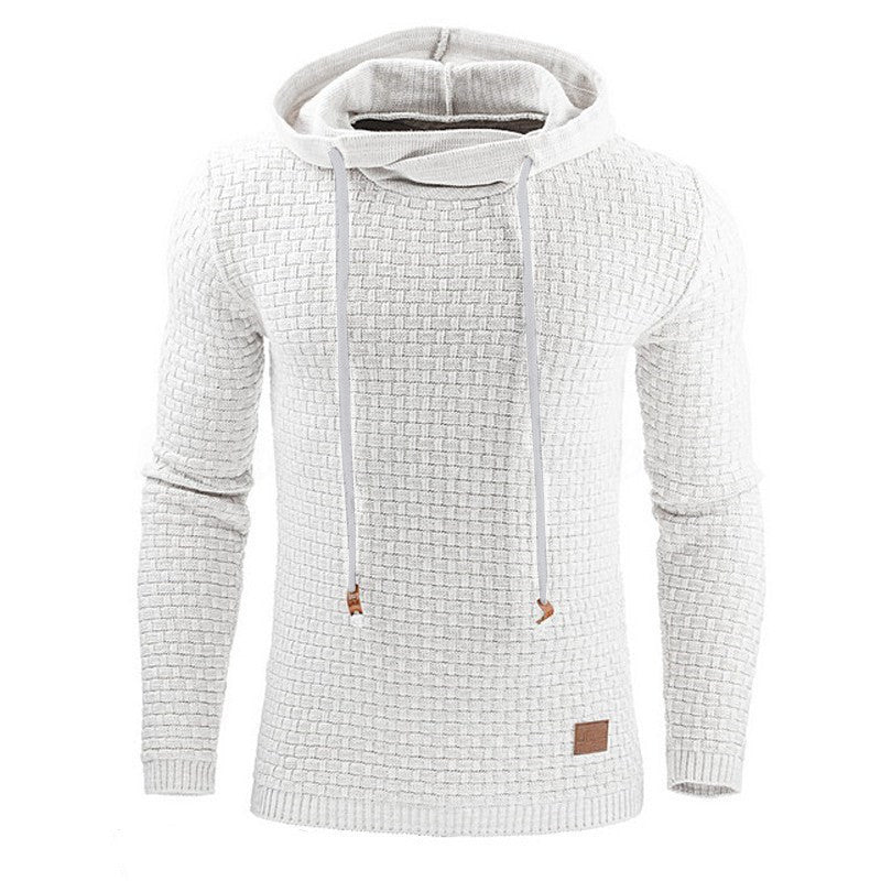Hooded sweatshirt for men with modern structured design Lune London
