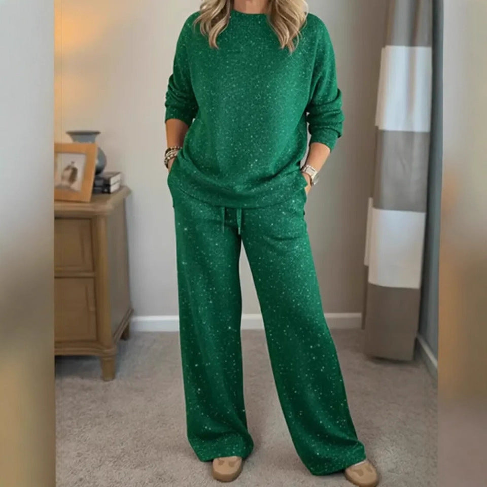 Ensemble de détente décontracté pour femmes en matériau doux avec une coupe décontractée Chic & Stil