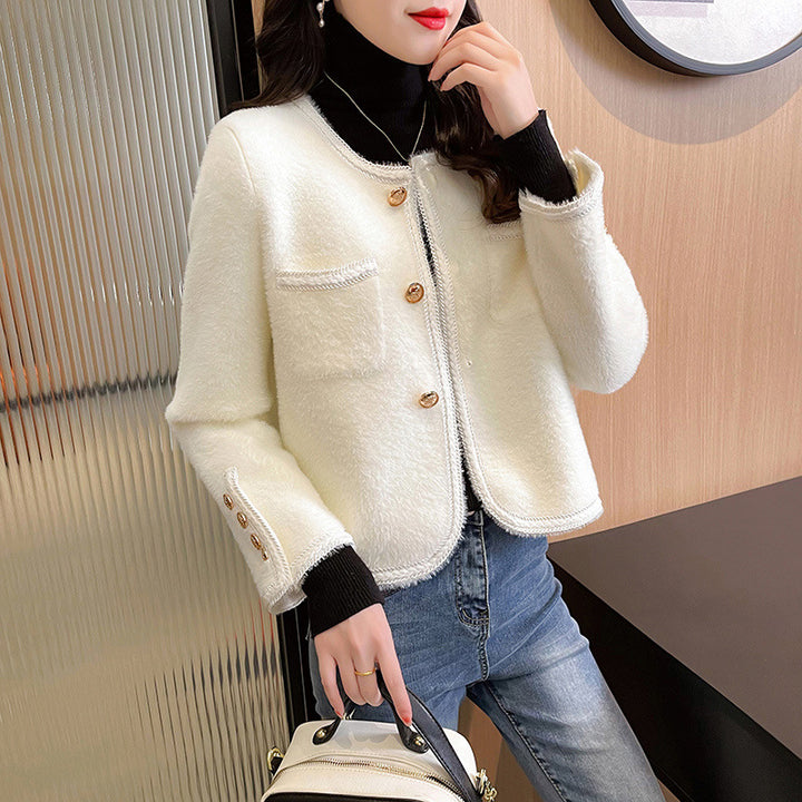 Elegant women's stylish chic jacket