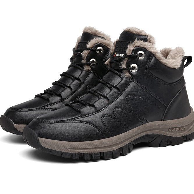 Women's winter hiking boots with warm lining and non-slip sole Lune London
