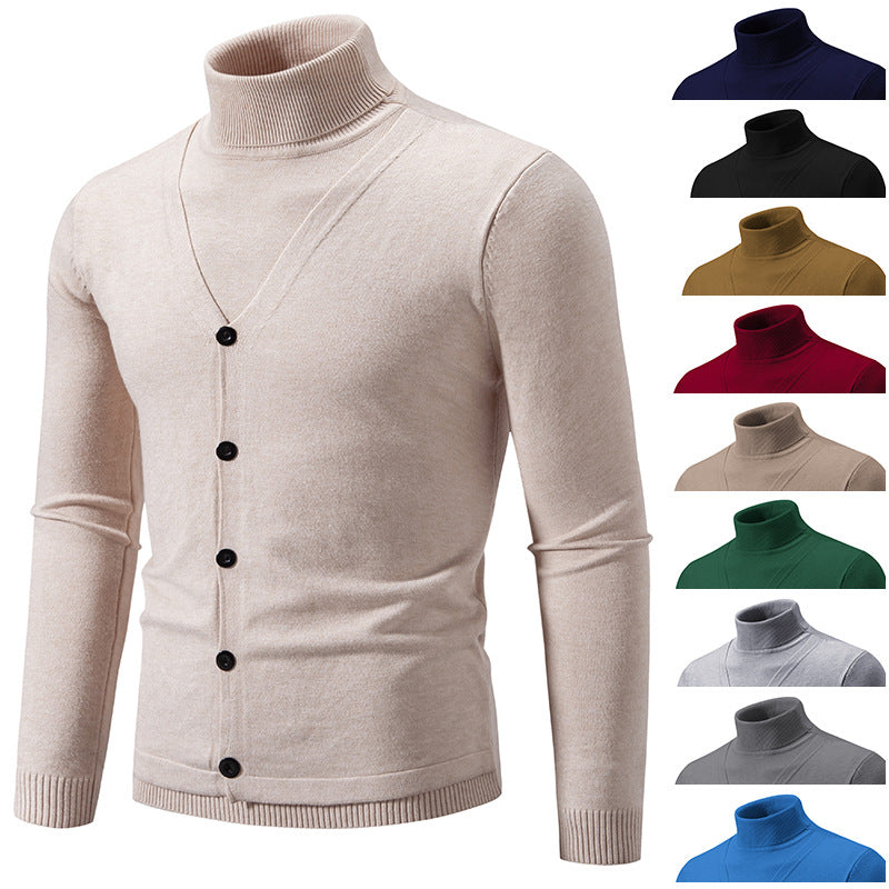 Elegant and cozy turtleneck sweater for men Lune London