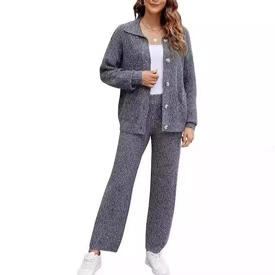 Ensemble de loungewear en tricot pour dames Lune London