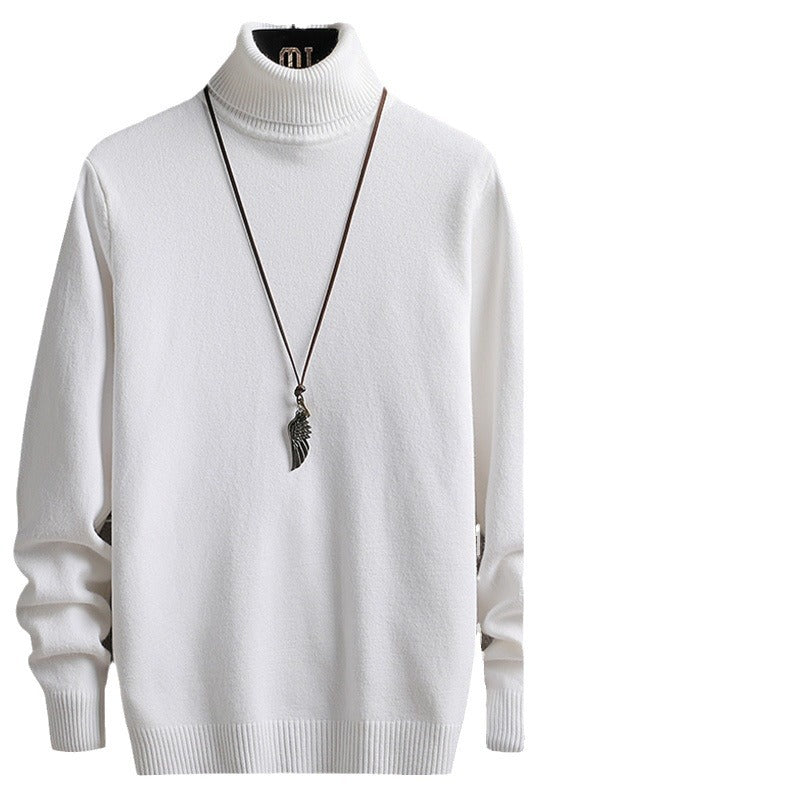 Lune London | Men's stylish turtleneck sweater made of soft knitted material with modern accents