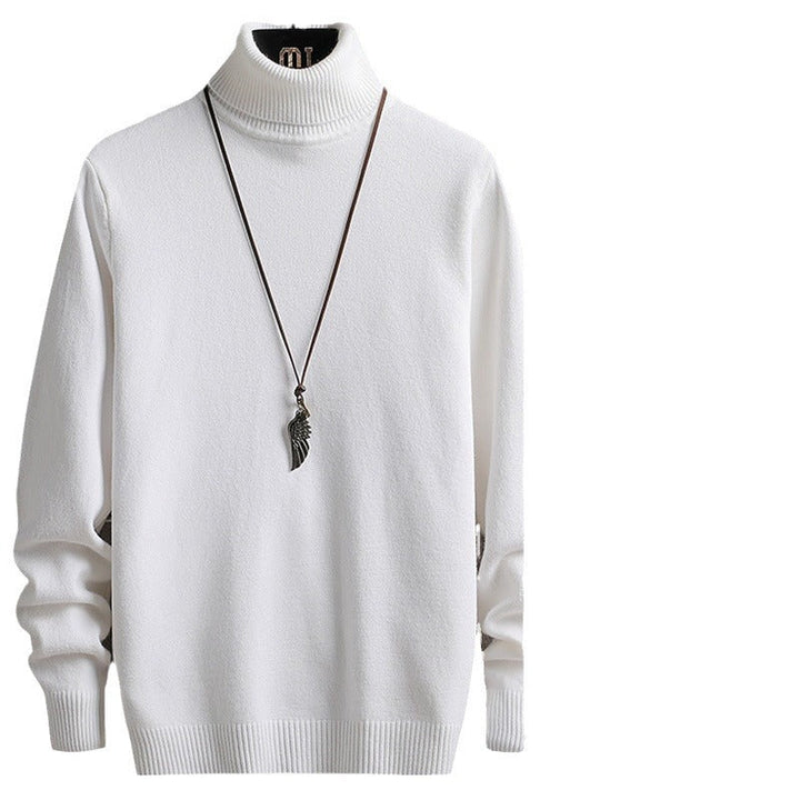 Lune London | Men's stylish turtleneck sweater made of soft knitted material with modern accents