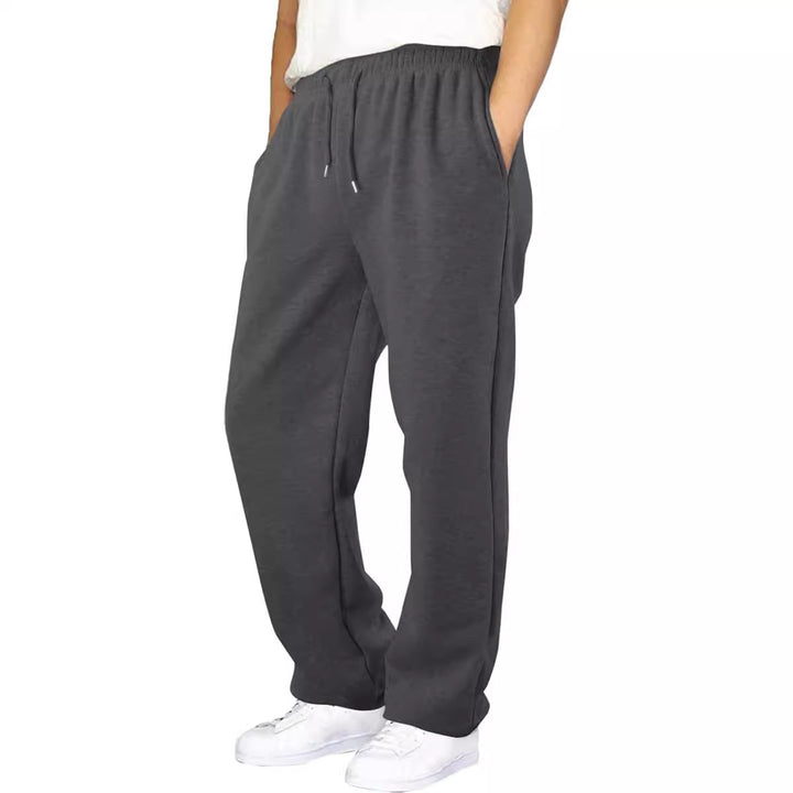 Men's casual leisure pants with elastic waistband and practical pockets Chic & Stil