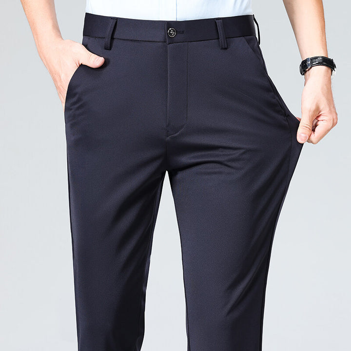 Lune London Elegant office pants for men with an elastic waistband and breathable material