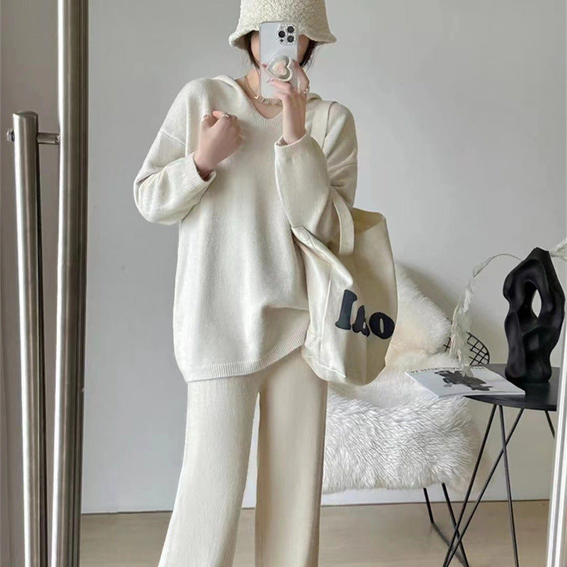 Ensemble Tricot Douillet Femme avec Coupe Ample et Design Élégant Chic & Stil