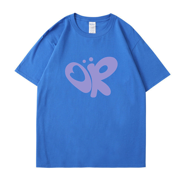 Women's casual T-shirt with unique graphic print Lune London