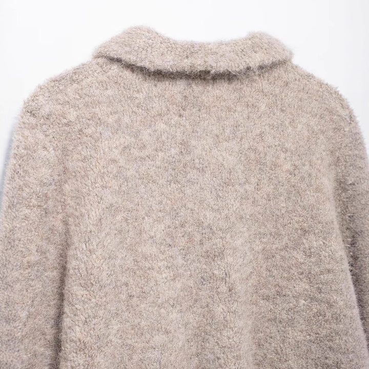 Chef jacket for women with decorative button details Lune London