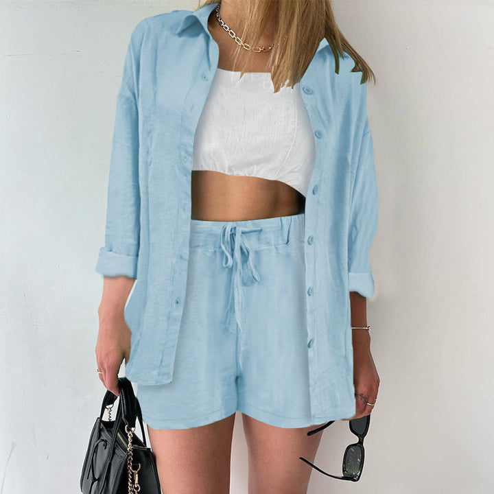 Lune London Linen Casual Set for Women
