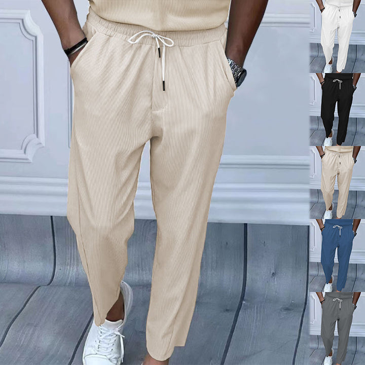 Comfortable men's lounge pants with side pockets Lune London