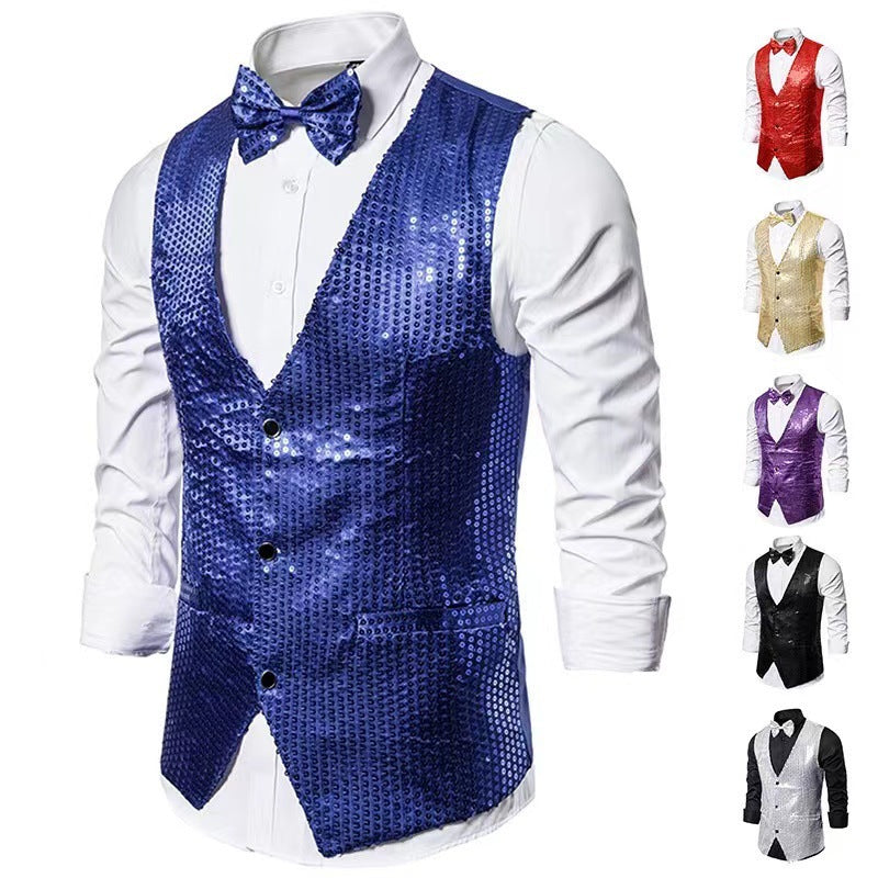 Elegant suit for men with sparkling sequins and a slim fit ideal Lune London