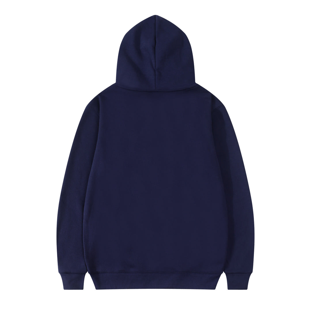Women's hoodie in soft fleece with kangaroo pocket Lune London