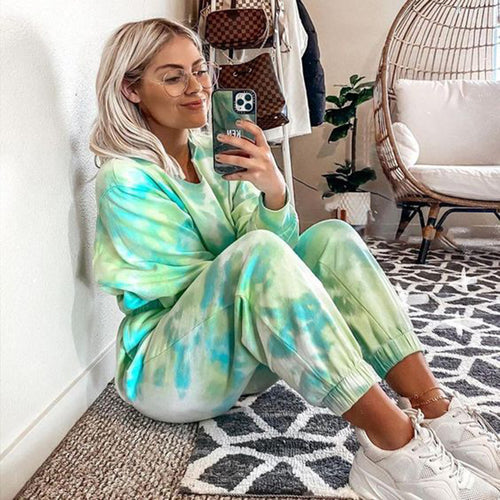 Ladies casual Tie-Dye Lune London