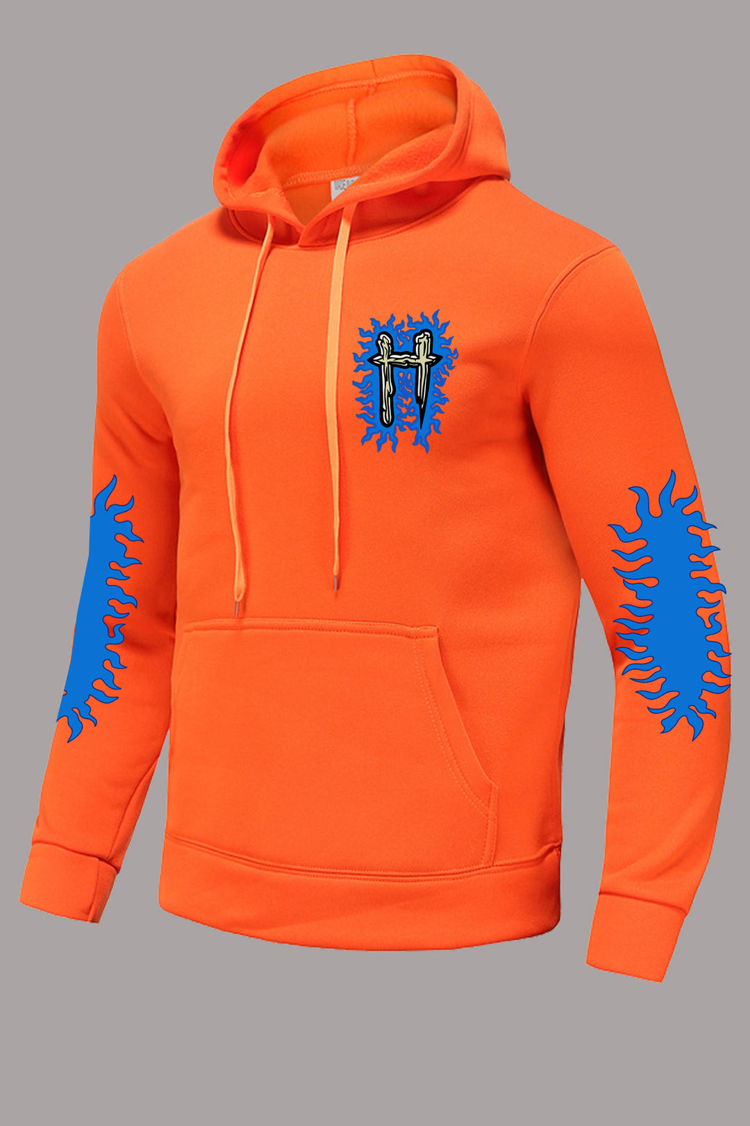 Hooded sweatshirt for women with creative graphic print and relaxed fit Lune London