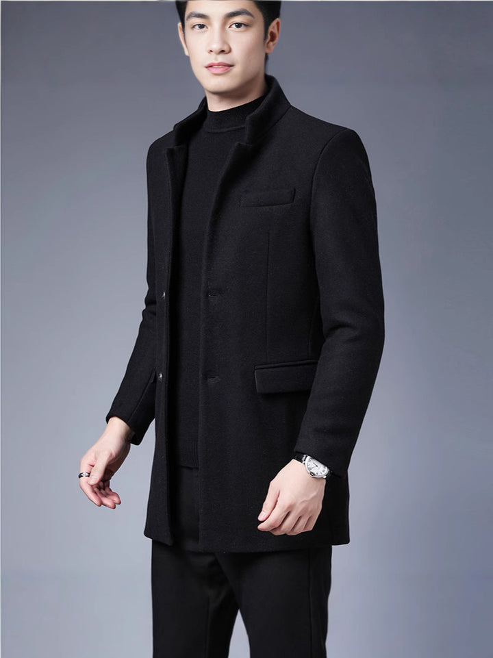Elegant wool coat for men Lune London