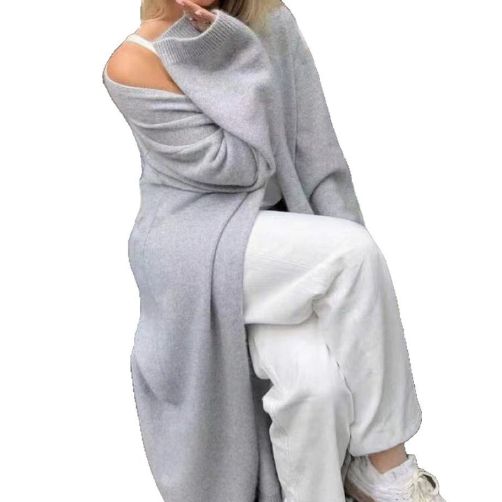 Ladies casual oversized cardigan Lune London