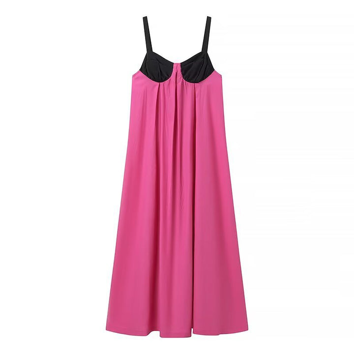 Maxi dress for women with a fitted top and a flowy skirt Lune London