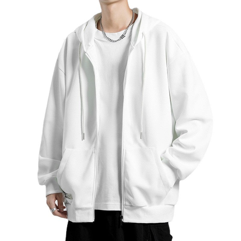 Men's comfortable zip-up hoodie with oversized fit Lune London