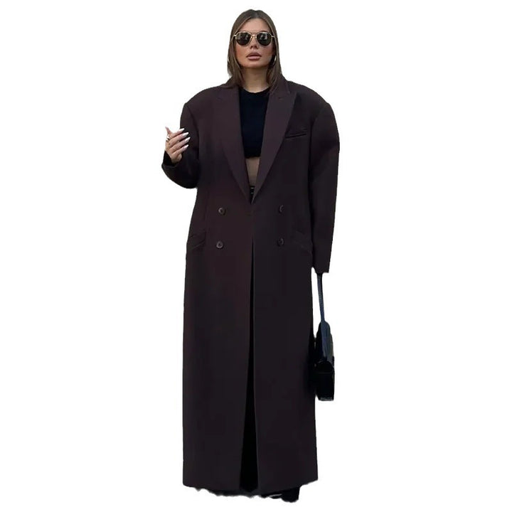 Lune London oversized wool coat for women