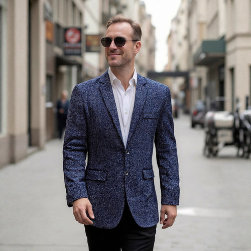 Structured and elegant jacket for men with a modern design Lune London