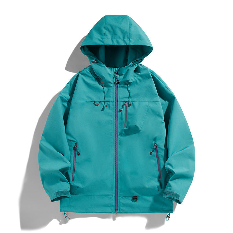 Functional jacket for men with breathable materials and practical design Lune London