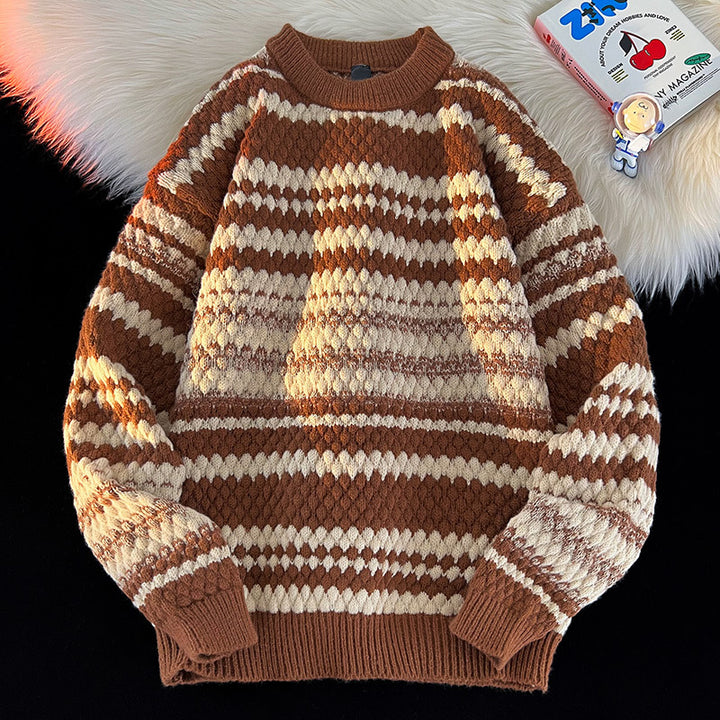 Ladies structured knit pullover Lune London