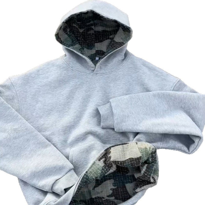 Hoodie pour femmes avec intérieur doublé camouflé Chic & Stil