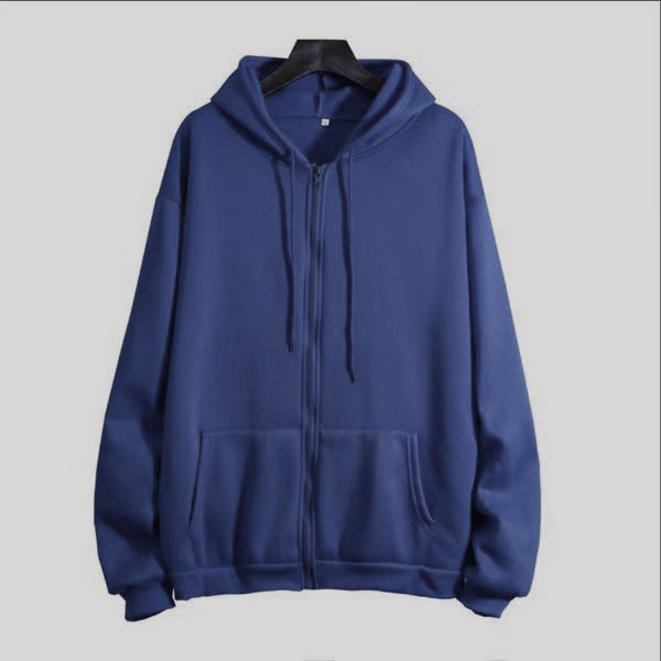 Veste à capuche pour femmes avec zip intégral et poches kangourou pratiques Chic & Stil