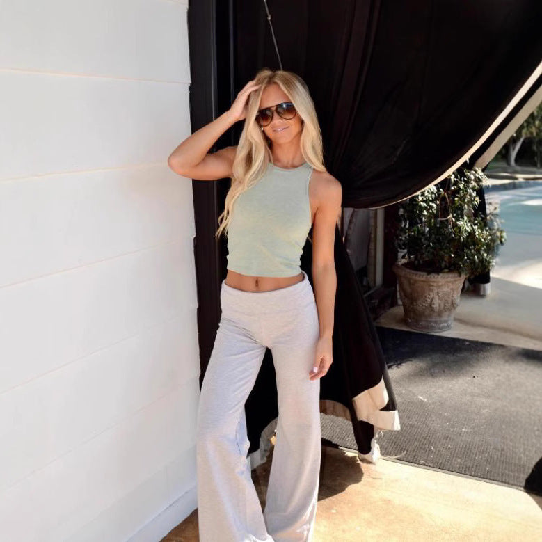Ladies Wide-Leg Lounge Pants Lune London