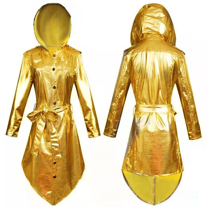 Ladies Brillante Cape Town Jacket with Hood and Adjustable Belt Lune London