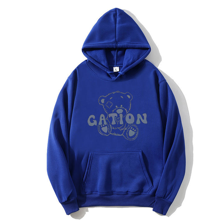 Women's hoodie with cute bear motif Chic & Stil