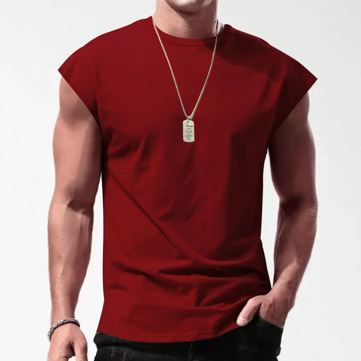 Men's sports tank top in breathable material with stylish design Lune London