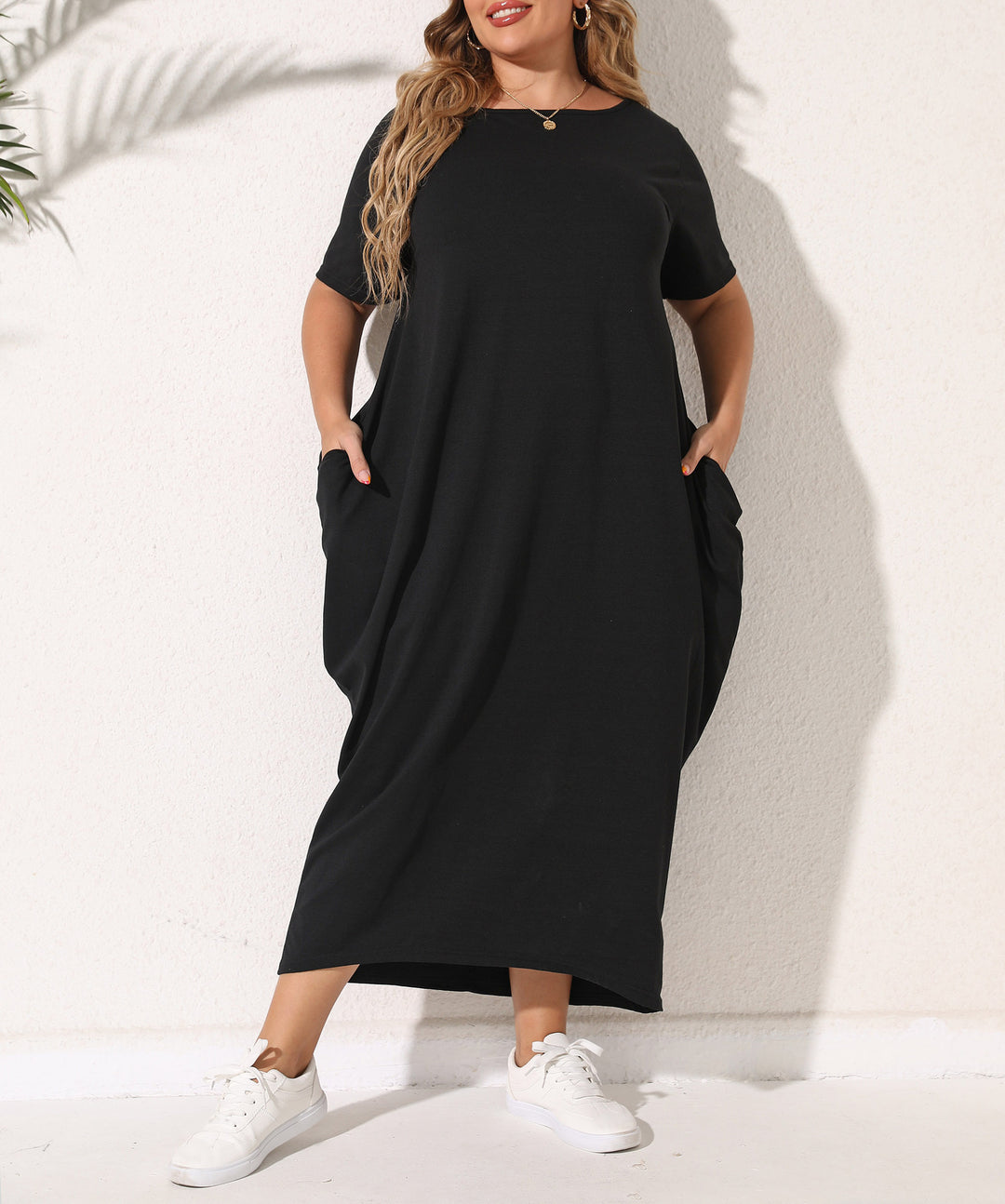 Plus Size Women Casual Chic Maxi Dress