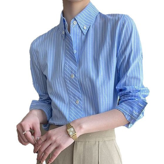 Blouse rayée classique pour femmes Chic & Stil