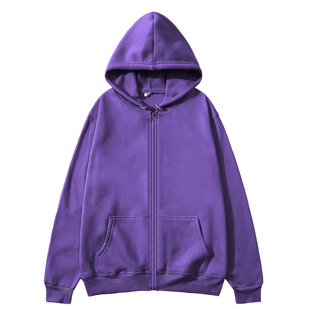 Hooded jacket for women with full zip Lune London