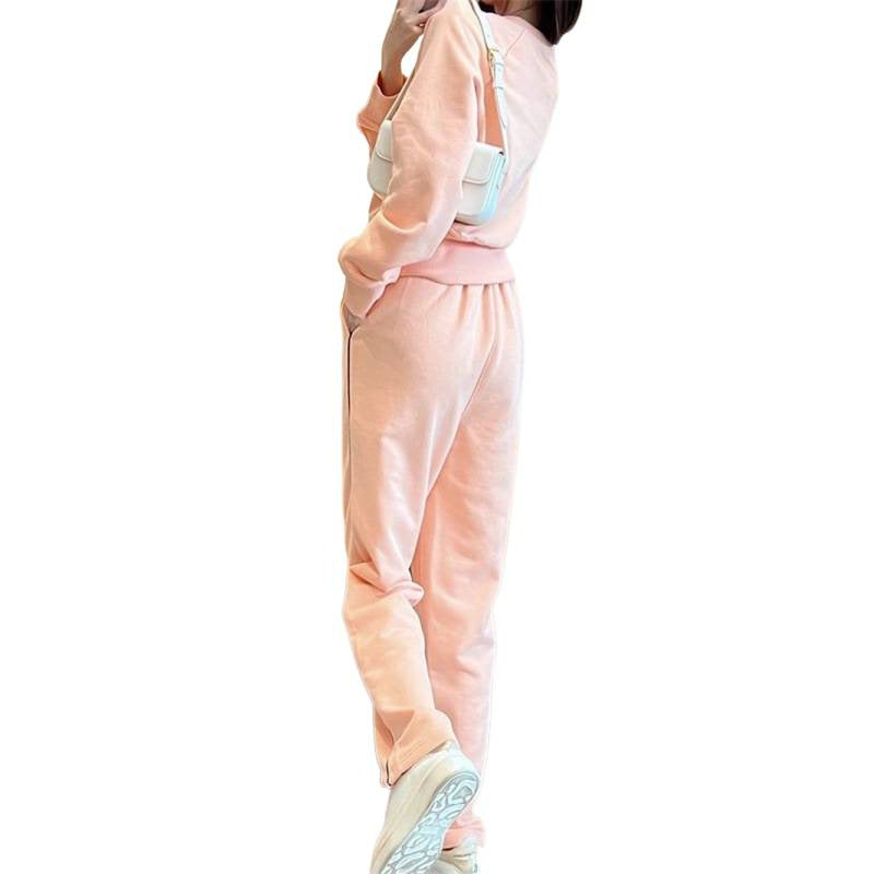 Women's sporty leisure set with zipper and comfortable fit Chic & Stil