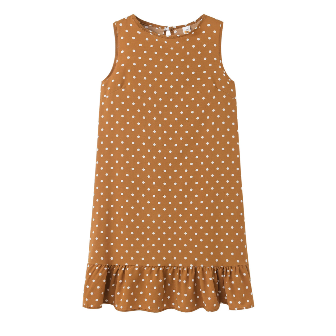 Chic and stylish women's flared hem leisure dress