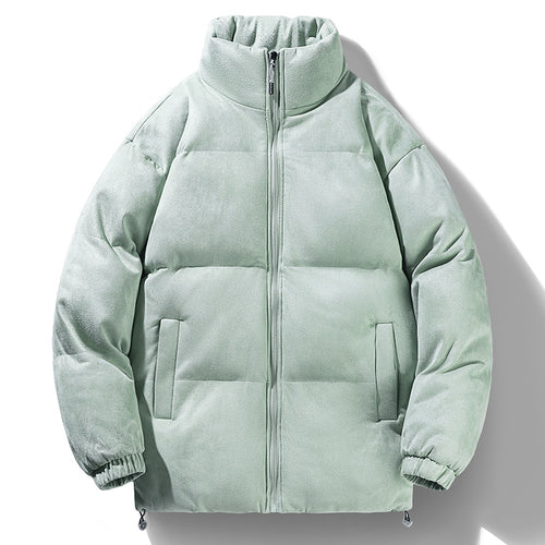 Ladies down jacket with high collar and pockets Lune London