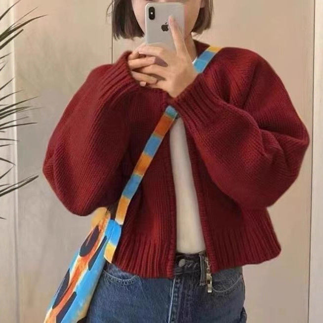 Cardigan Cozy pour Femmes avec Col Rond Chic & Stil