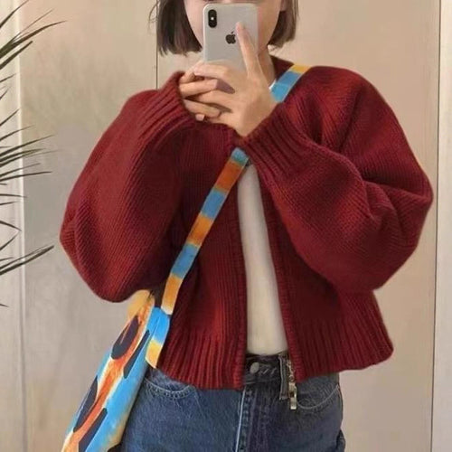 Cardigan Cozy pour Femmes avec Col Rond Chic & Stil