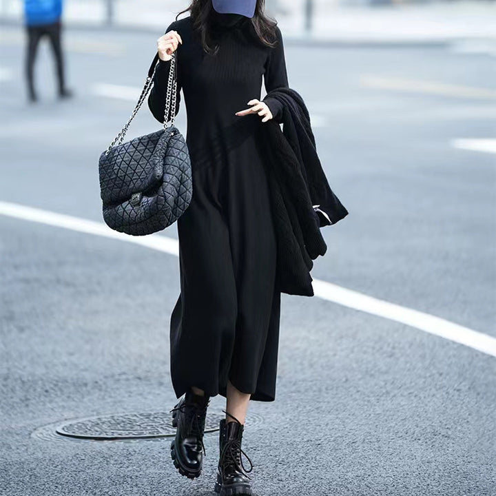 Lune London Long Sleeve Knit Dress for Ladies