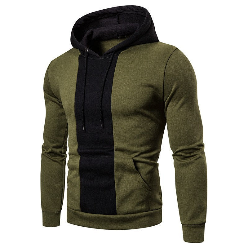 Men's hoodie with a modern color block design Lune London