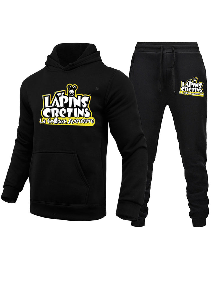 Men's hoodie and jogger set with eye-catching print Lune London
