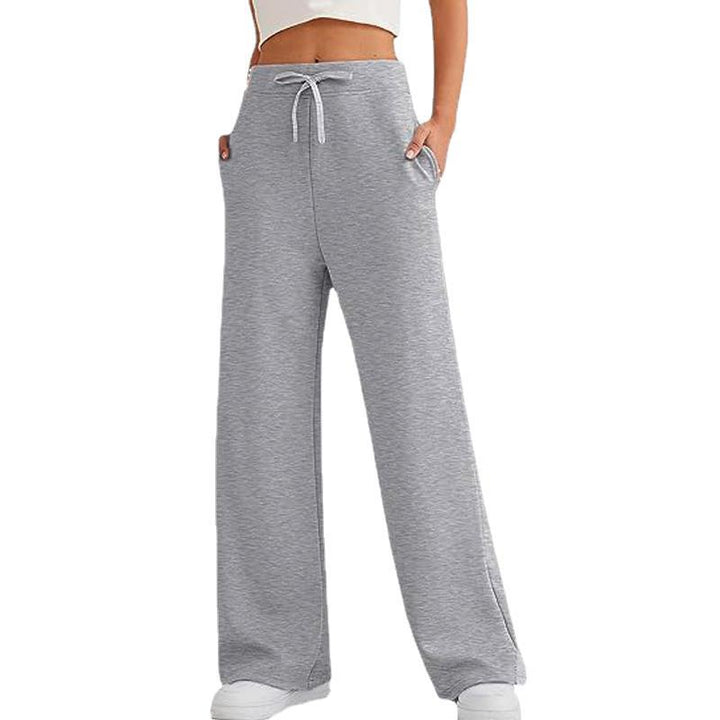 Ladies Comfortable and Trendy Leisure Pants with Wide Cut Lune London