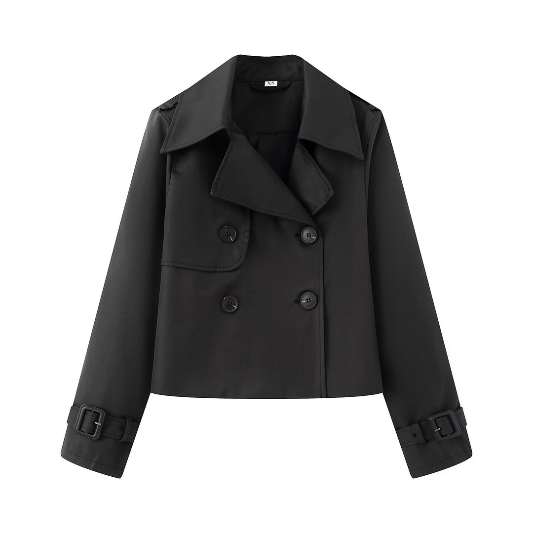 Elegant trench coat for women with classic details Lune London